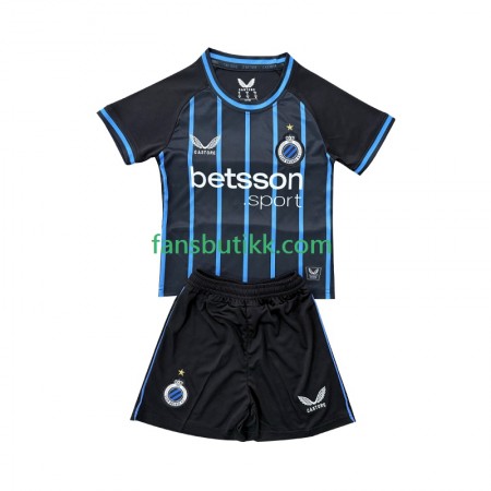 Fotballdrakt Club Brugge Barn Hjemmetrøye 2025-2026 Kortermet